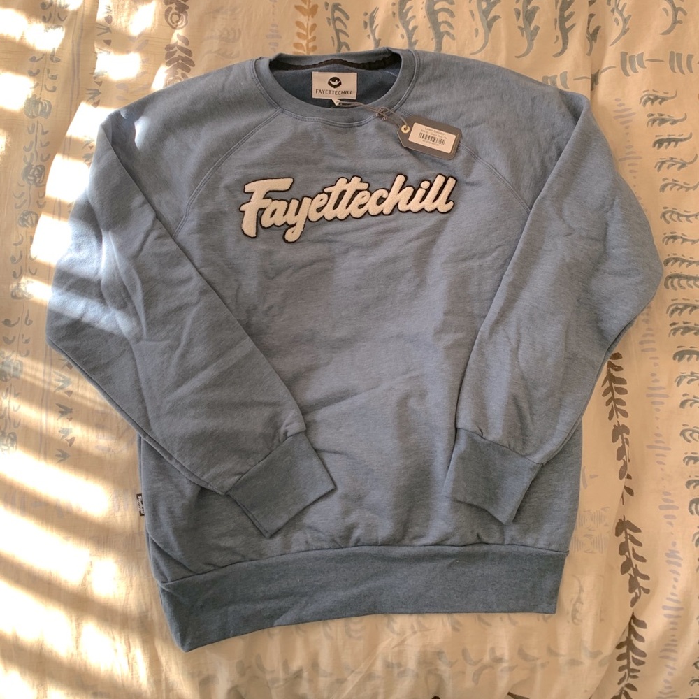 Brand New Fayettechill Crew Neck Sweatshirt Sz M